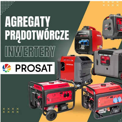 Agregaty prądotwórcze, inwertery w PROSAT
